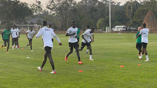 CAN 2021 : les Lions ont effectué leur première séance d’entraînement à Bafoussam
